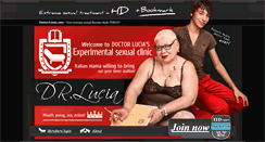 Desktop Screenshot of doctorlucia.com